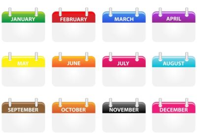 A vos agendas ! les dates à retenir
